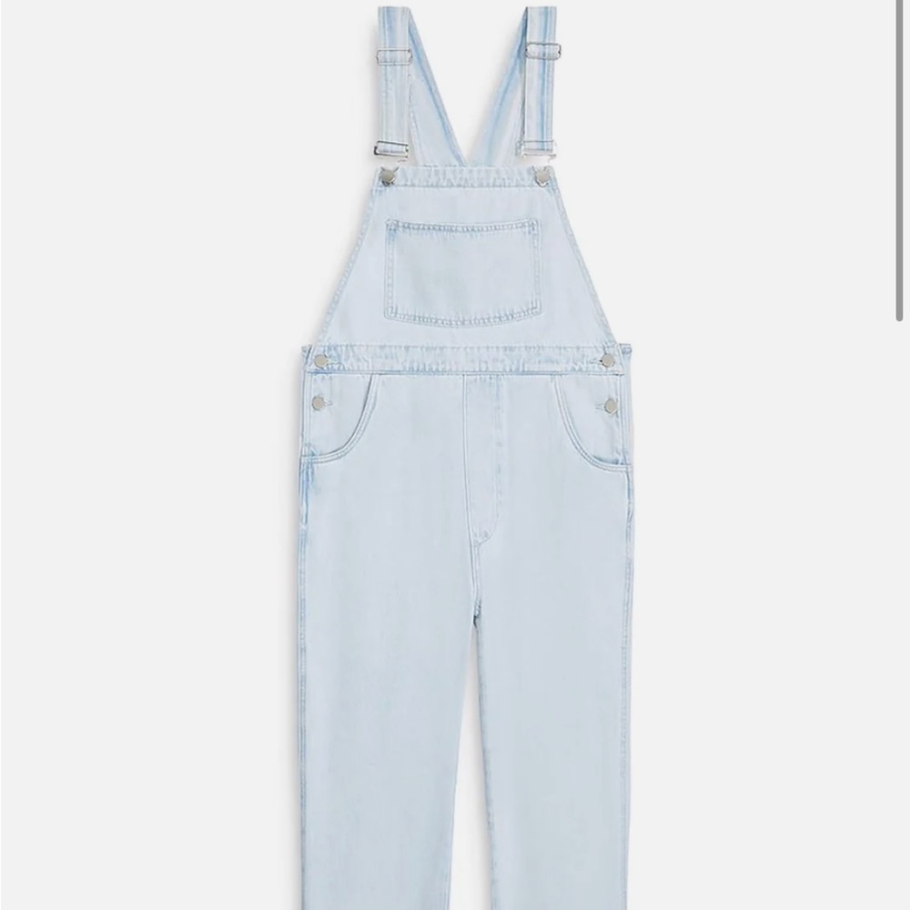WEWOREWHAT denim overalls brand new small blue